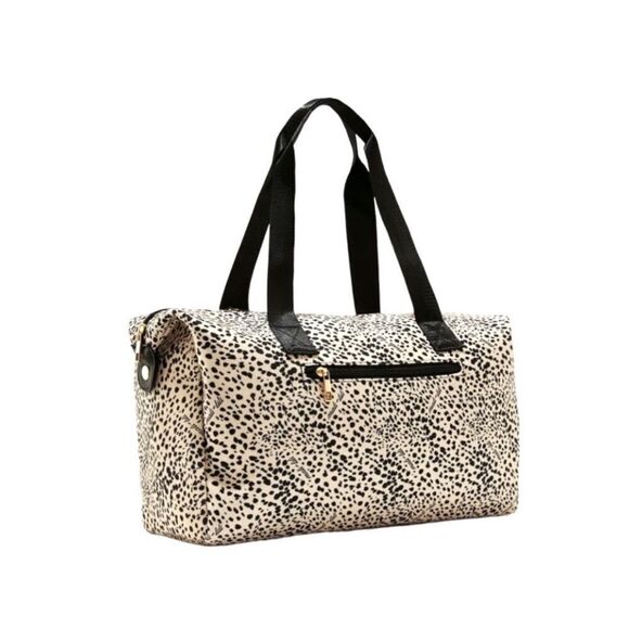 Mali & Lili Weekender Bag in Cream/Black NWT in packaging unopened - Picture 3 of 6